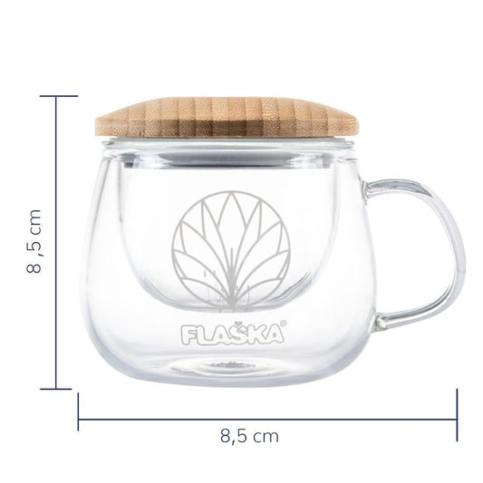 medidas de la taza angelica Flaska