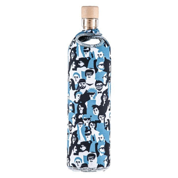 Botella Flaska con funda de Neopreno Compañeros
